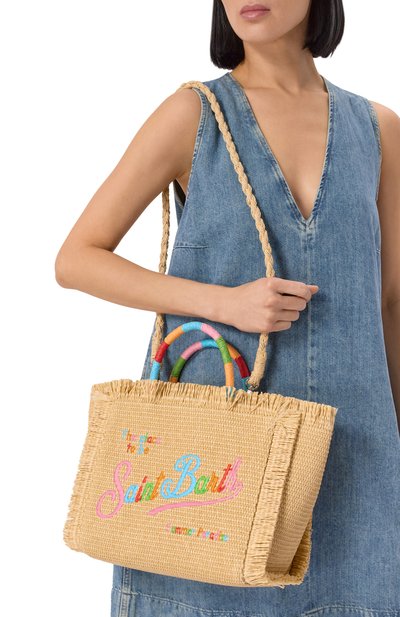 Сумка colette straw MC2 SAINT BARTH, арт. STBA C0LETTE STRAW N/00174H, фото 2