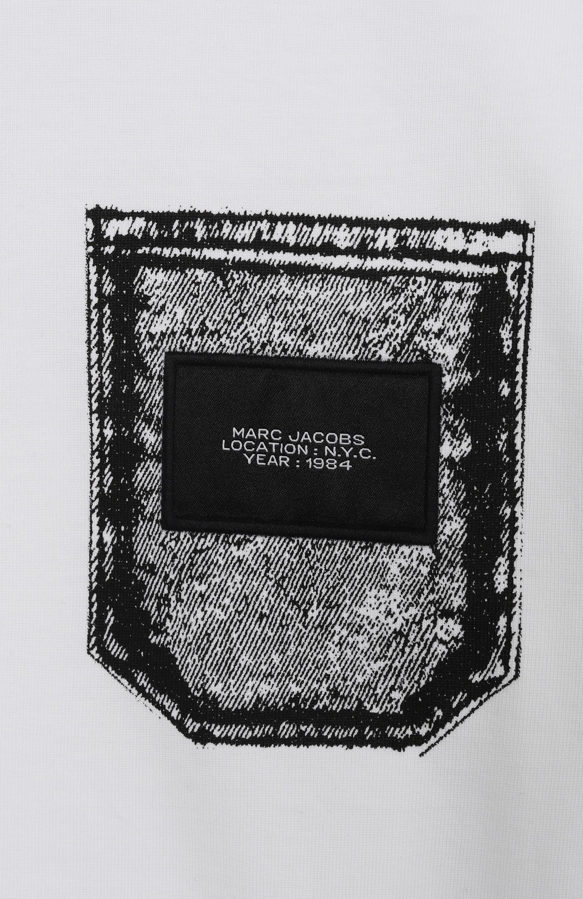 Хлопковое поло MARC JACOBS (THE), арт. W60768, фото 3