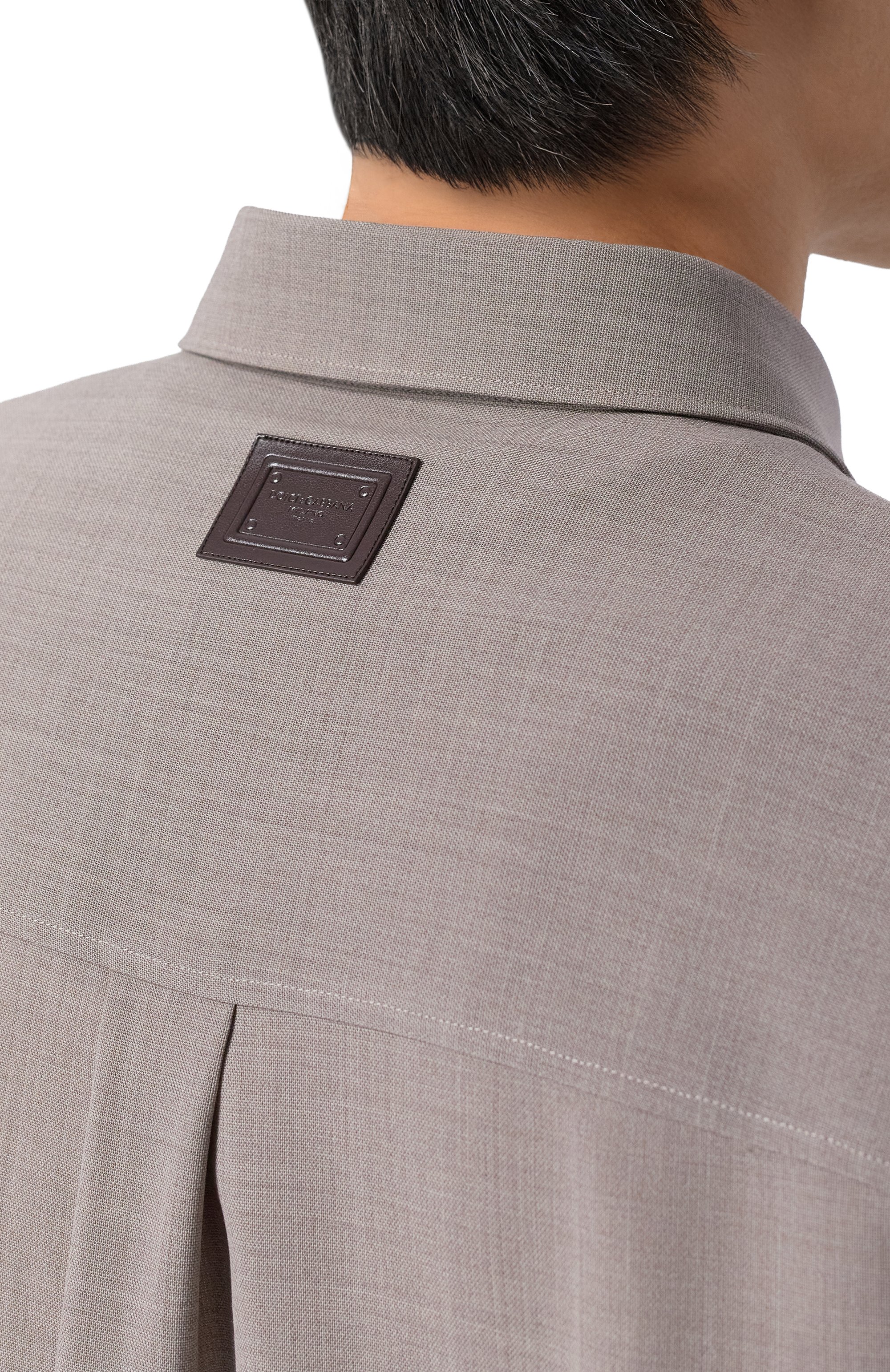 Шерстяная рубашка DOLCE & GABBANA, арт. G50J2T/HU2BP, фото 5