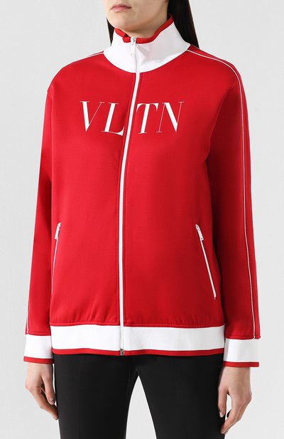 Толстовка VALENTINO красного цвета по цене 119000 руб., арт. RB3MF00N4N5, фото 3 Толстовка VALENTINO, арт. RB3MF00N4N5, фото 3