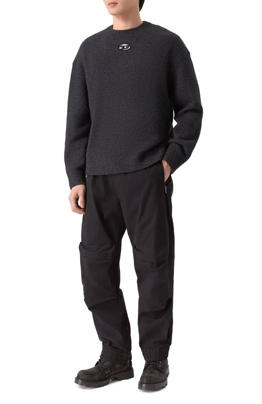 Шерстяной свитер Diesel A20821/0TKCZ Серый  A20821/0TKCZ Фото 2