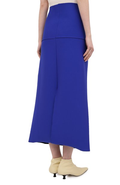 Юбка JIL SANDER синего цвета по цене 121000 руб., арт. JSWS754328-WSY45018, фото 4 Юбка JIL SANDER, арт. JSWS754328-WSY45018, фото 4