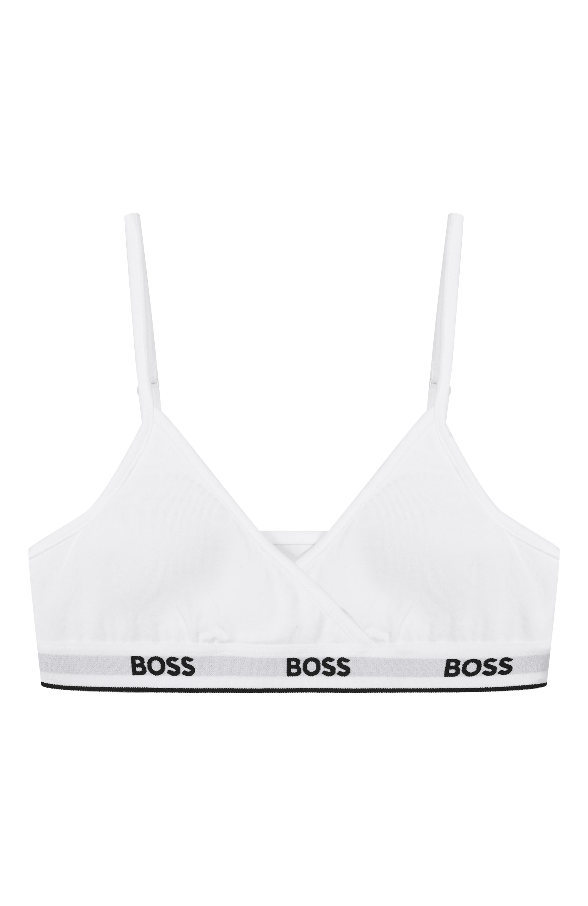 Комплект из двух бра-топов BOSS черно-белого цвета по цене 6995 руб., арт. J52671, фото 2 Комплект из двух бра-топов BOSS, арт. J52671, фото 2