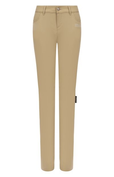 Женские хлопковые брюки OFF-WHITE, арт. 0WCA18FS25FAB0026100
