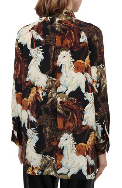 Шелковая рубашка KENZO, арт. FA62CH028522, фото 4