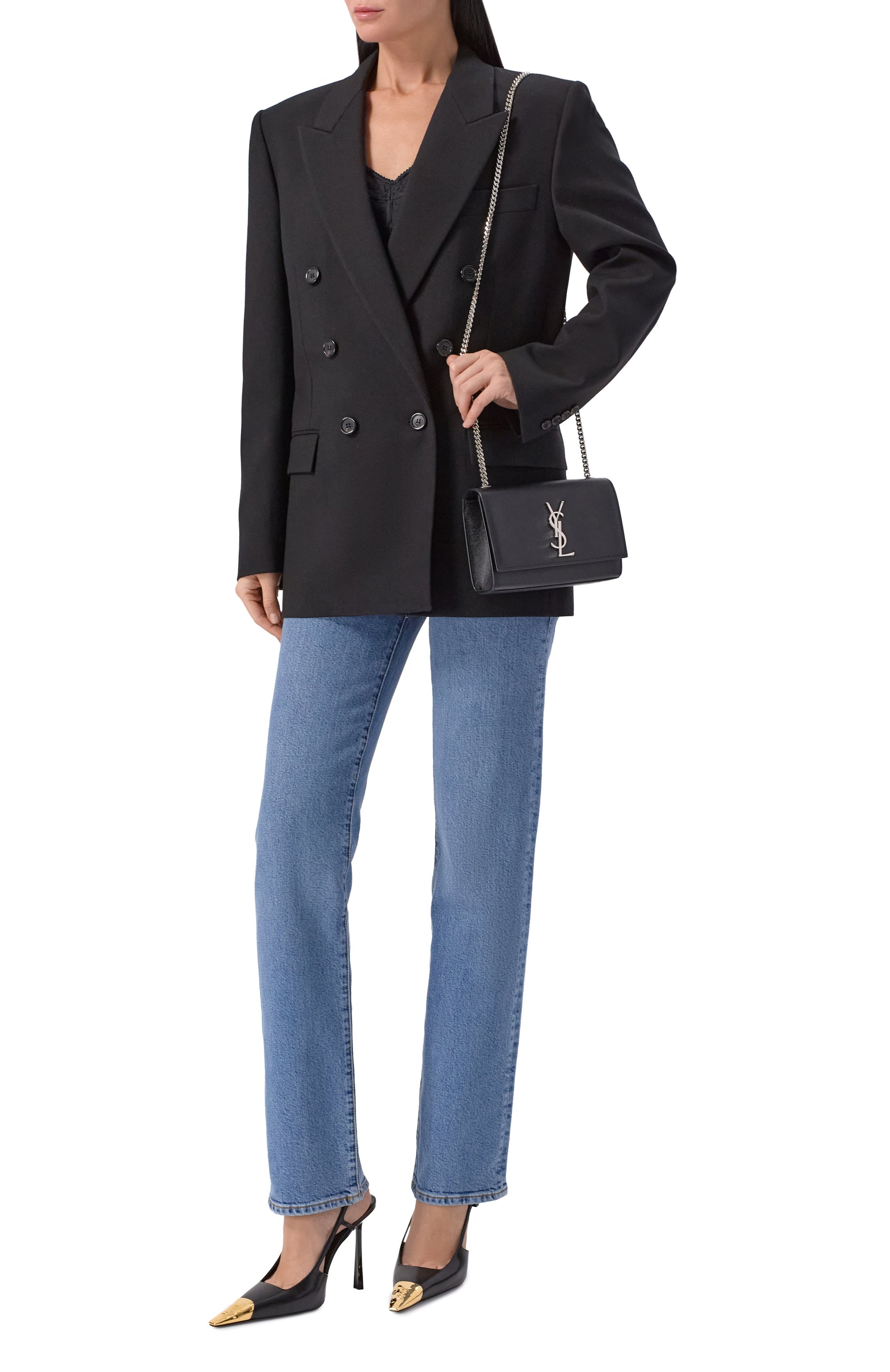 Сумка monogram medium SAINT LAURENT, арт. 469390/B0W0N, фото 7