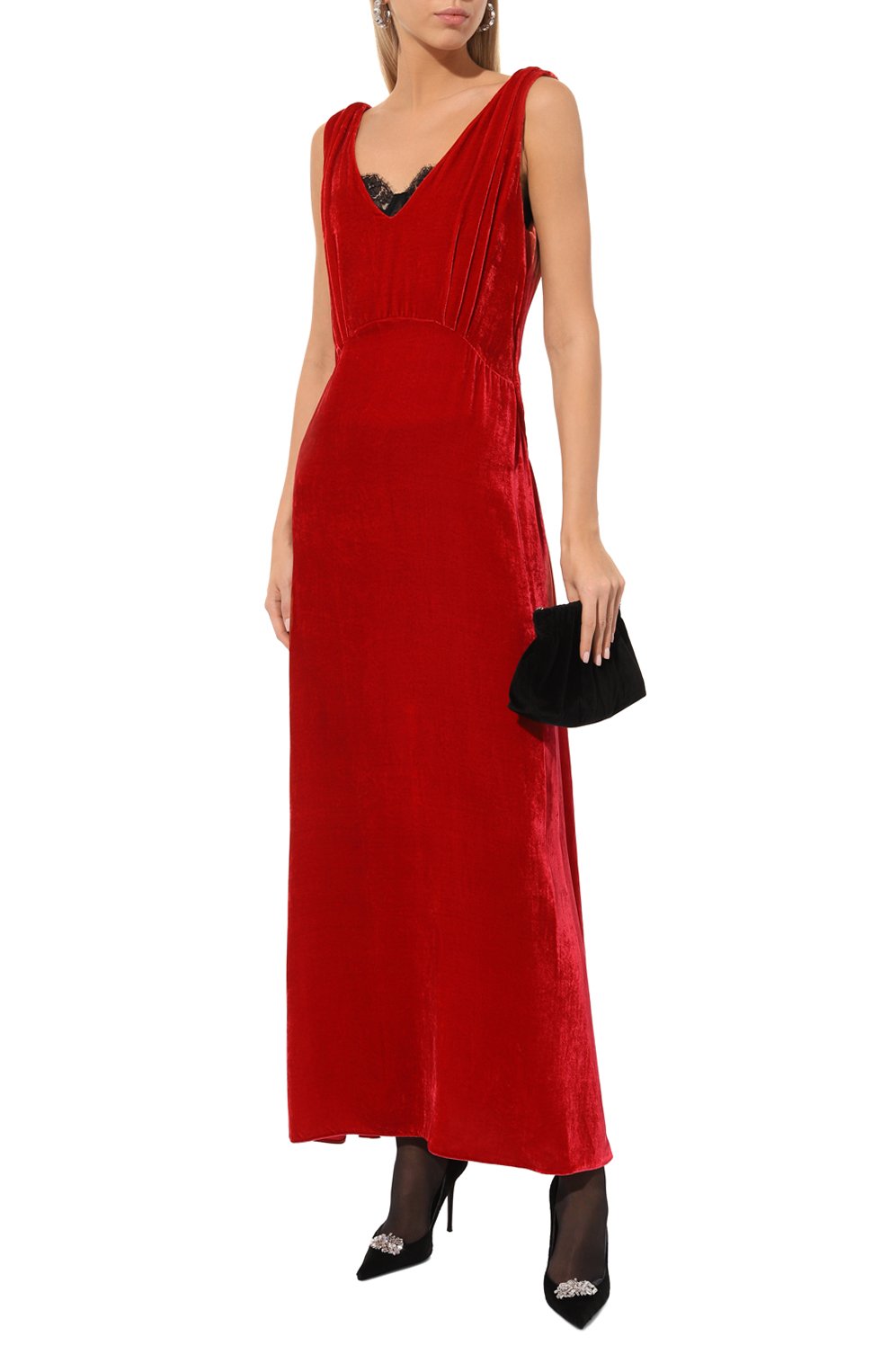 Бархатное платье P.A.R.O.S.H., арт. D725473, фото 2