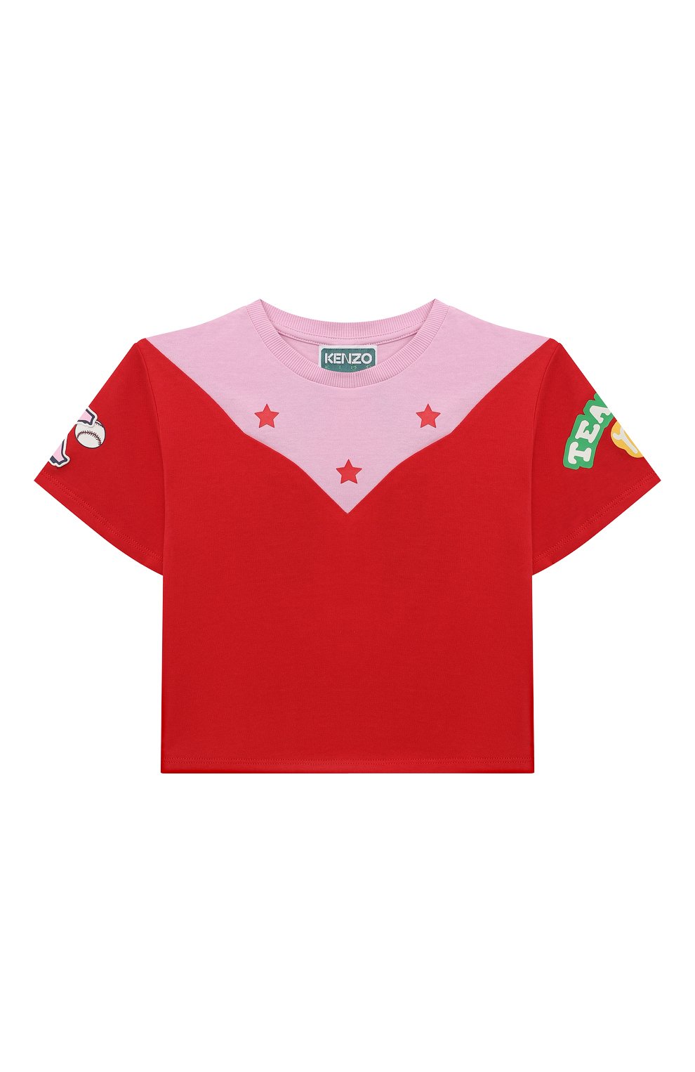 Хлопковая футболка KENZO, арт. K15722/3Y-5Y, фото 1