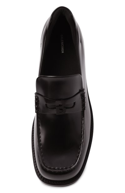 Кожаные лоферы comfy BALENCIAGA, арт. 876324/WBEC1, фото 5