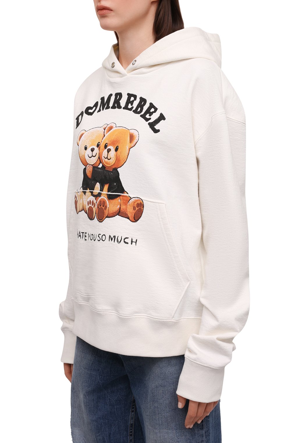 Хлопковое худи DOMREBEL, арт. BESTIES/H00DIE/W, фото 3