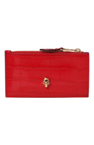 Кожаный футляр для кредитных карт ALEXANDER MCQUEEN, арт. 632037/1JMFG, фото 1