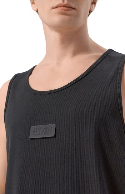 Хлопковая майка MM6, арт. SH0NL0007/M20054, фото 5