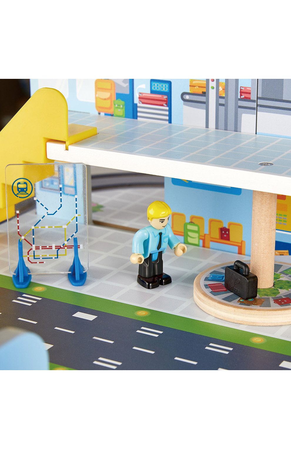 Игра железнодорожная станция мега сити HAPE, арт. E3768_HP, фото 8