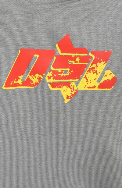 Хлопковое худи DIESEL, арт. J02625/KYAZ3, фото 3