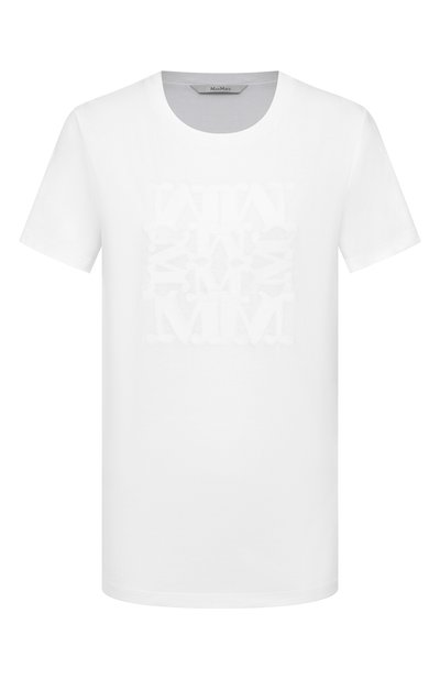 Женская хлопковая футболка MAX MARA, арт. MXMGI0VANE