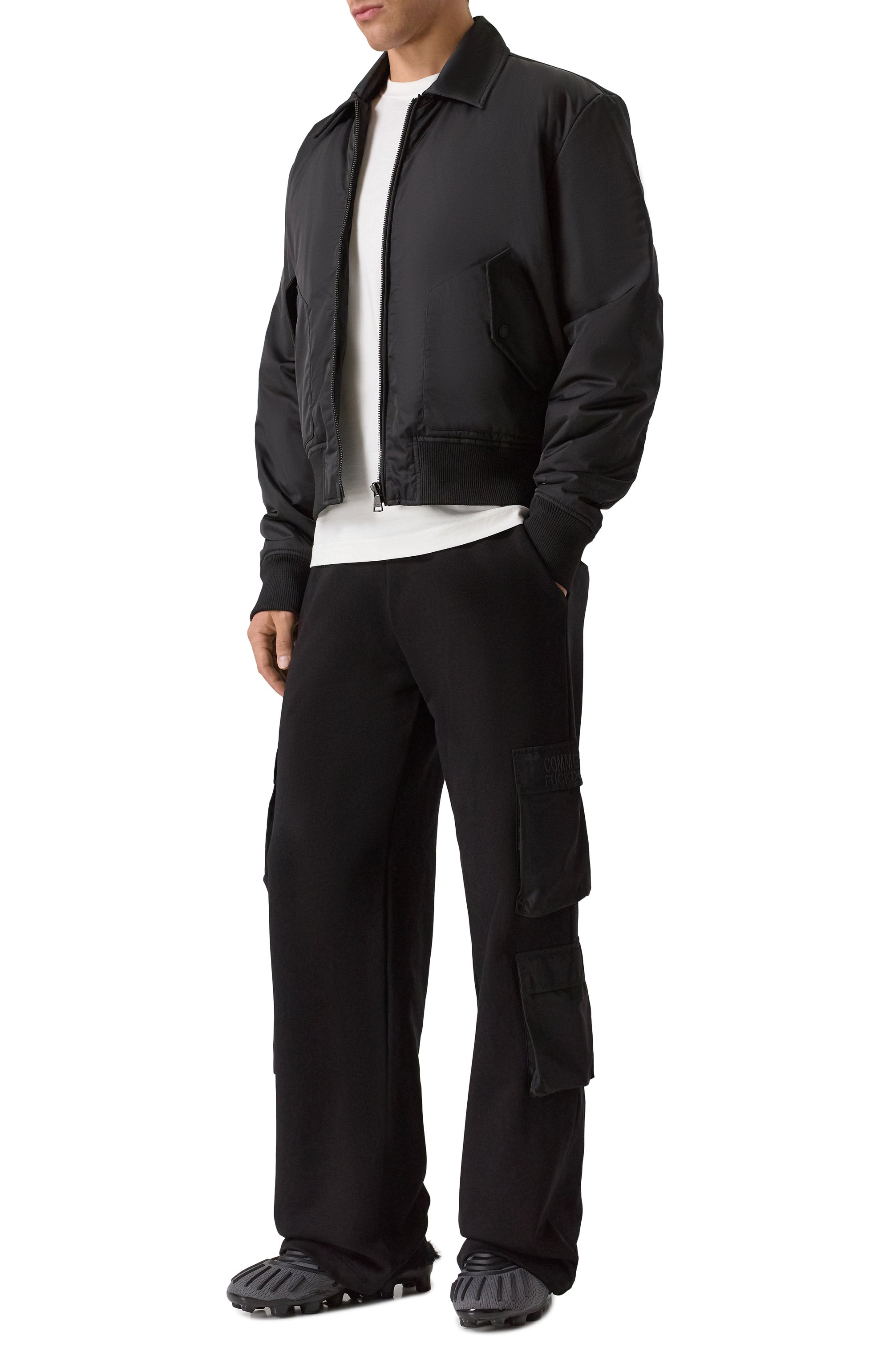 Текстильные сабо half time BALMAIN, арт. FM1VJ397/TKRT, фото 2