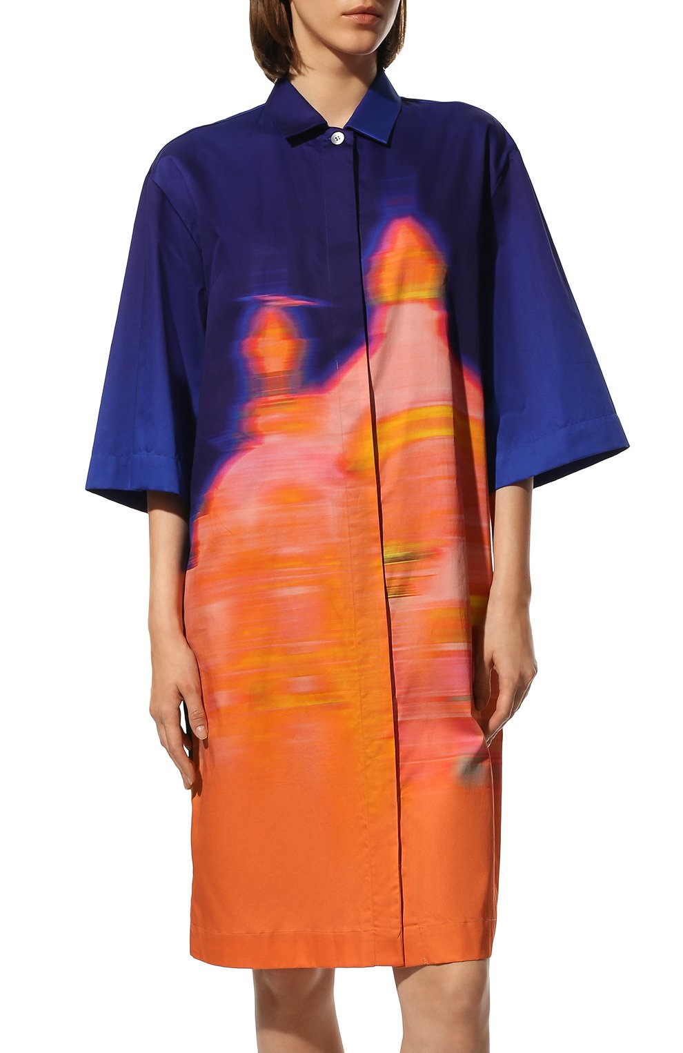 Хлопковое платье DRIES VAN NOTEN, арт. 221-011070-4160, фото 3