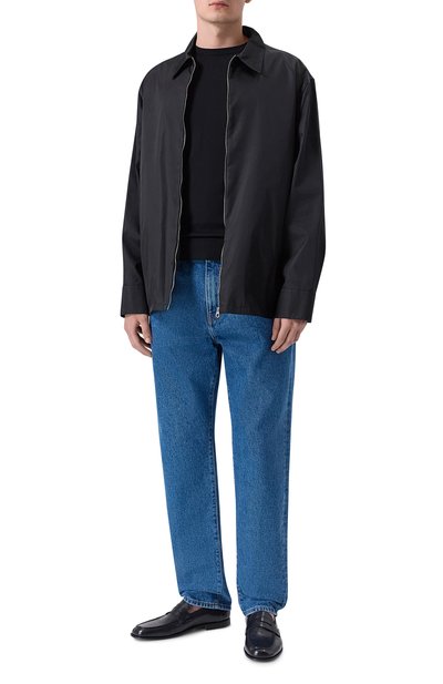 Мужские кожаные пенни-лоферы PANTANETTI, арт. 19541D/G0THA