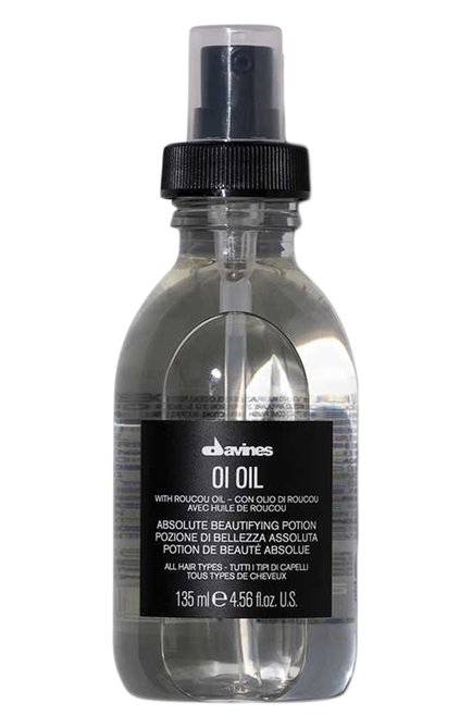 Масло для абсолютной красоты волос oi (135ml) DAVINES бесцветного цвета, арт. 76000 | Фото 1 (Нос: Не проставлено; Региональные ограничения белый список (Axapta Mercury): Не проставлено)