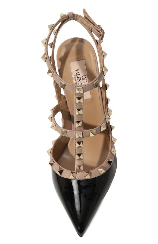 фото Кожаные туфли rockstud valentino