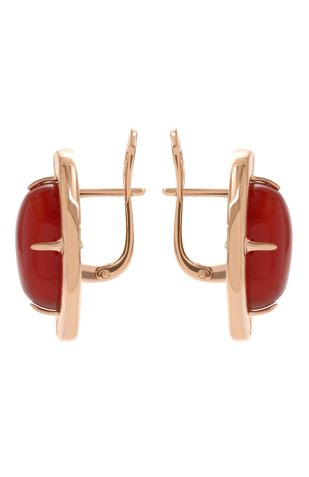 Серьги с сердоликом и хризолитами MOONKA, арт. ai-bg-ser-sr, фото 3