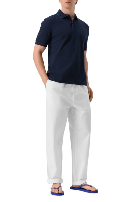 Шлепанцы Emporio Armani XVQS08/XN746 Синий  XVQS08/XN746 Фото 2