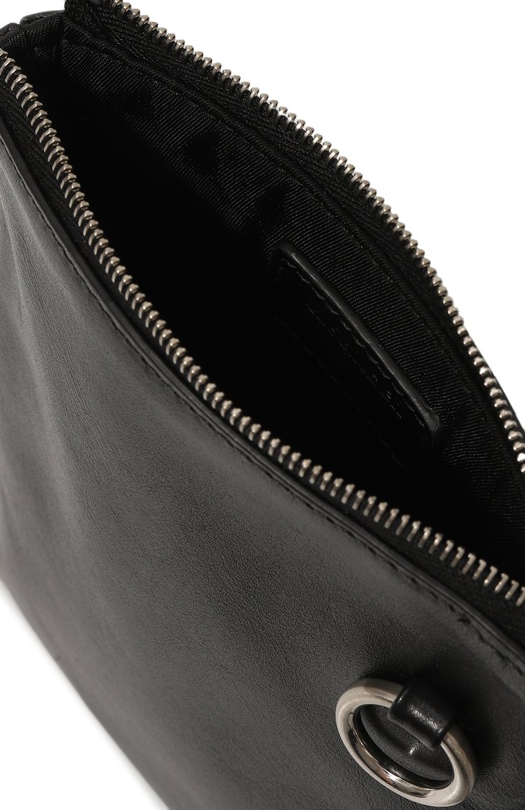 Чехол для iphone JIL SANDER черного цвета, арт. J25VL0003/P5450 | Фото 4 (Региональные ограничения белый список (Axapta Mercury): Не проставлено; Нос: Не проставлено; Женское Кросс-КТ: Кожа iPhone)