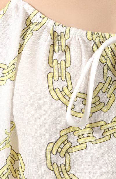 Льняной платье A MERE CO разноцветного цвета по цене 43700 руб., арт. AMC/SS2003, фото 5 Льняной платье A MERE CO, арт. AMC/SS2003, фото 5