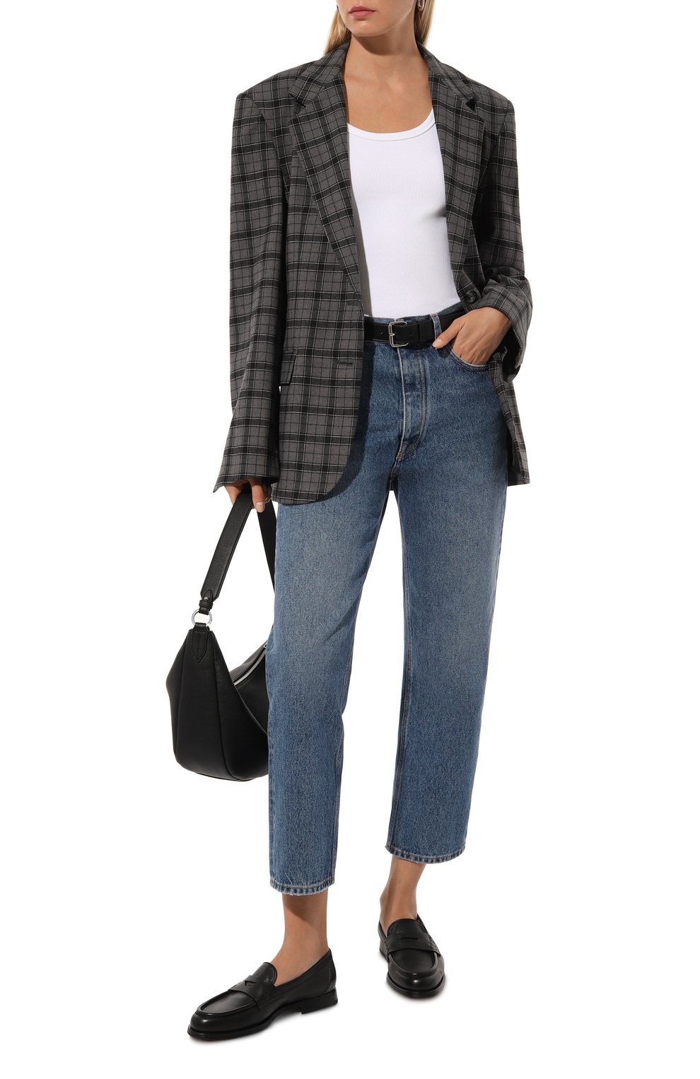 Кожаные пенни-лоферы SANTONI, арт. WUQG59462BJ2NBCK, фото 2