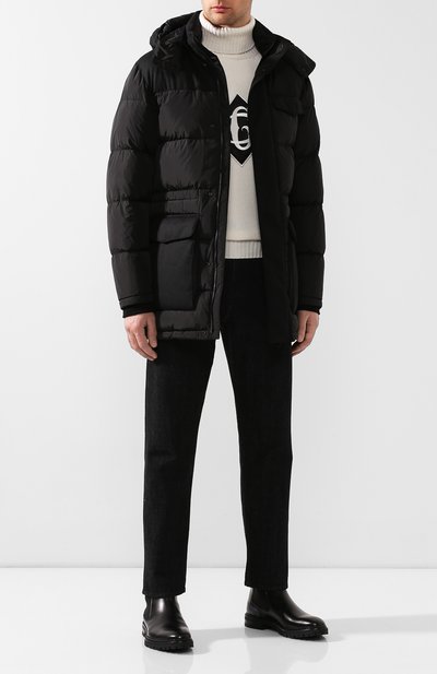 Пуховик ZEGNA черного цвета по цене 147500 руб., арт. VT020/ZZ224, фото 2 Пуховик ZEGNA, арт. VT020/ZZ224, фото 2