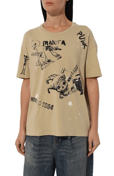 Хлопковая футболка R13, арт. R13WK141-001UU, фото 3