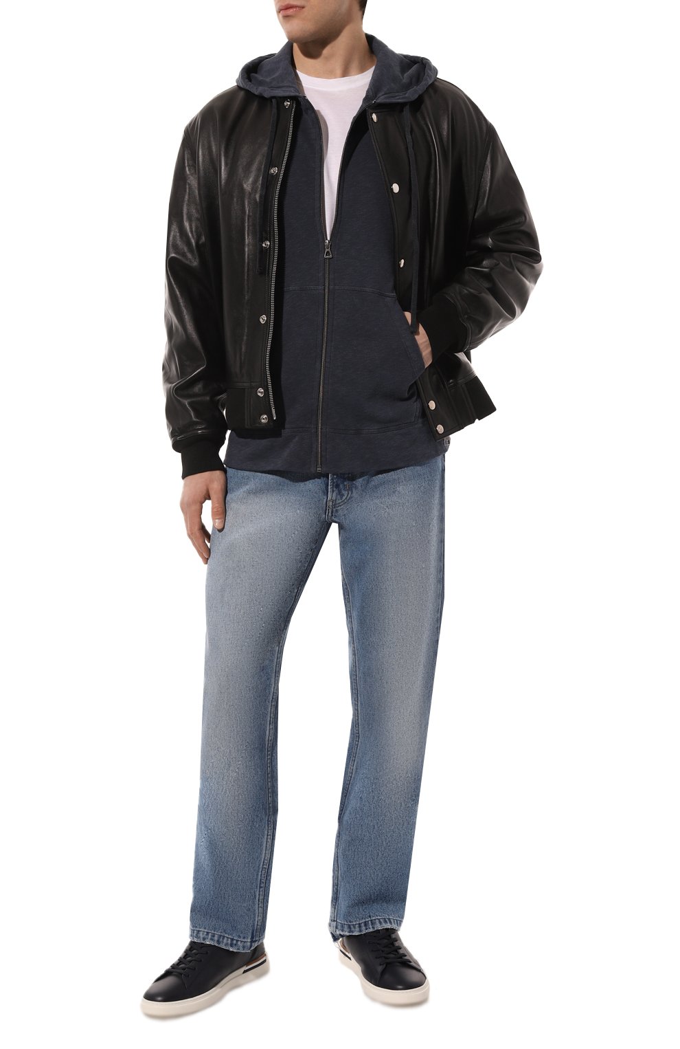 Хлопковая толстовка JAMES PERSE, арт. MXA2130/DEEP, фото 2