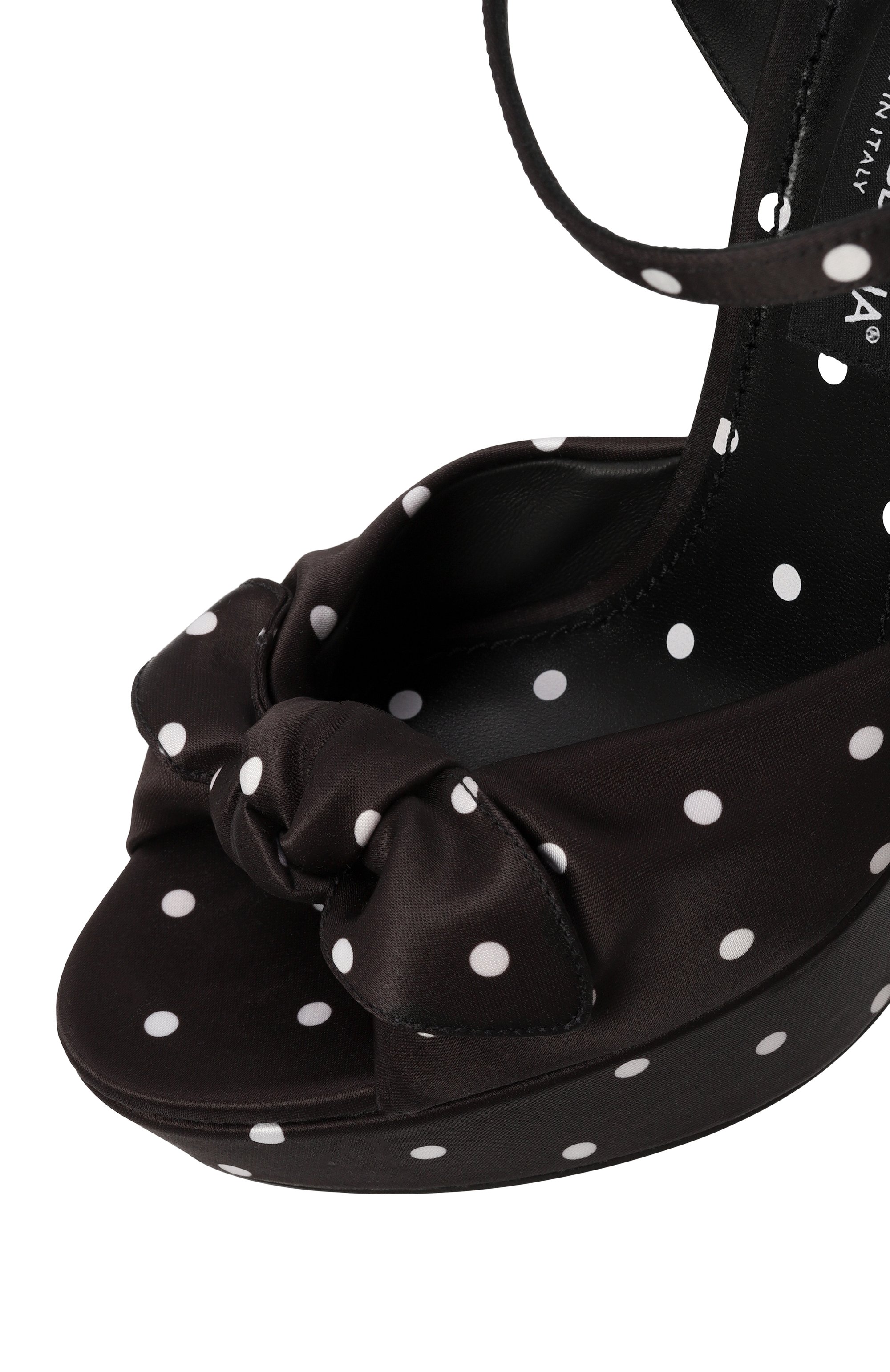 Текстильные босоножки keira DOLCE & GABBANA, арт. CR1751/AV885, фото 7