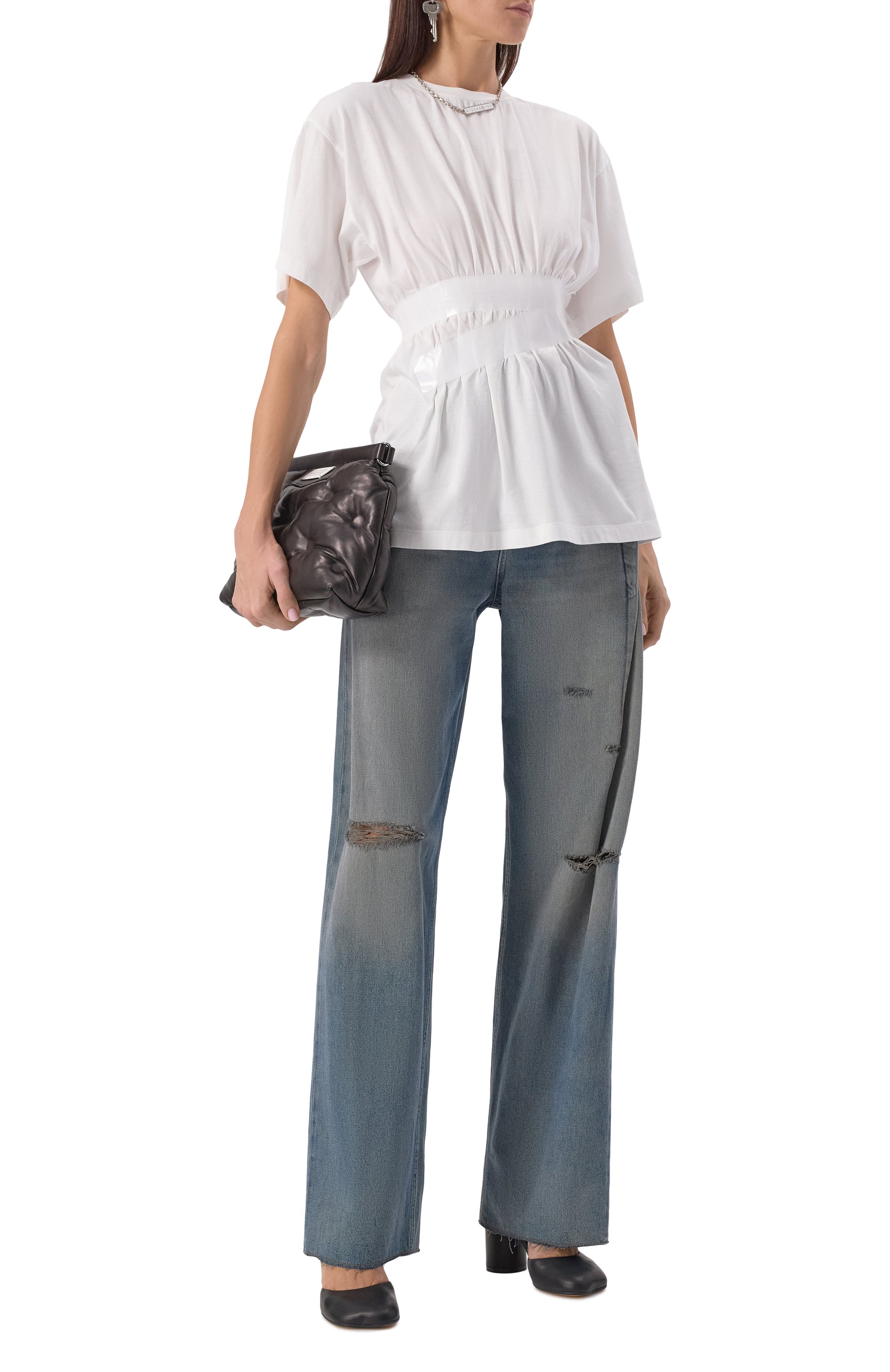 Кожаные туфли anatomic MM6, арт. S66WL0063/P5000, фото 2