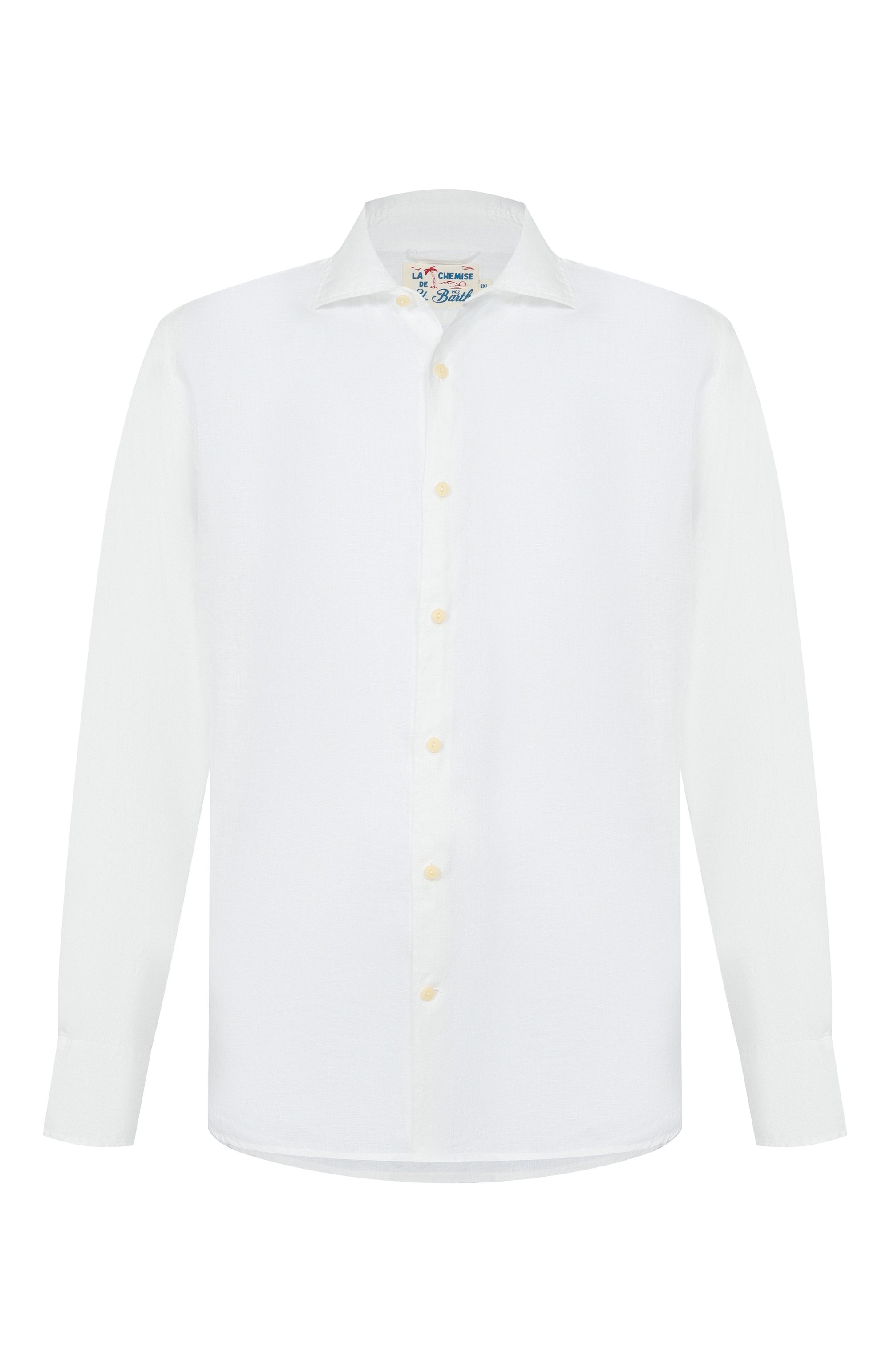 Льняная рубашка MC2 SAINT BARTH, арт. PAMP001-01457L/PAMPL0NA, фото 1