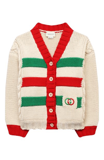 Шерстяной кардиган GUCCI, арт. 622699/XKBGZ, фото 1