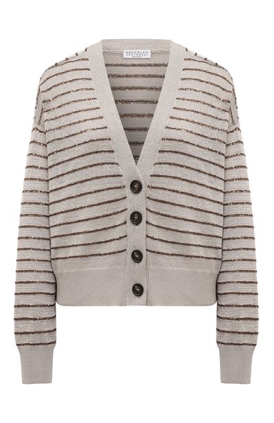 Хлопковый кардиган BRUNELLO CUCINELLI, арт. M7876B1330, фото 1