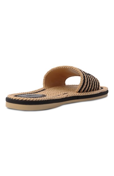 Текстильные шлепанцы chloé sand CHLOÉ, арт. CH26U19AXP, фото 5