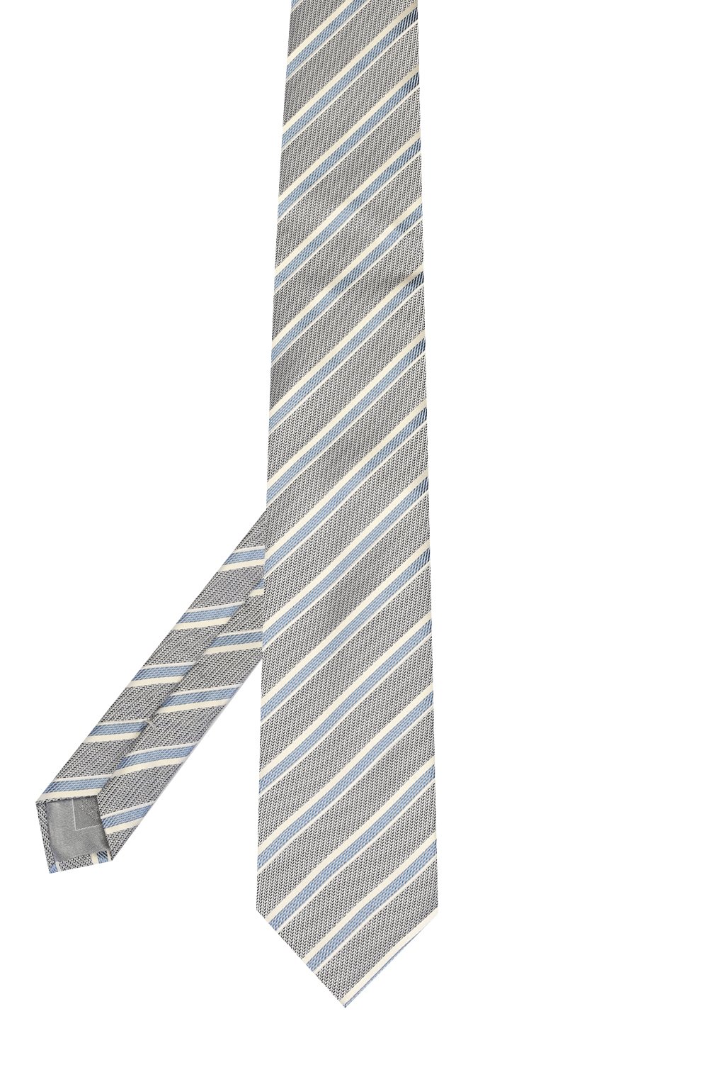 Шелковый галстук в полоску BRIONI, арт. 063H/P6471, фото 2