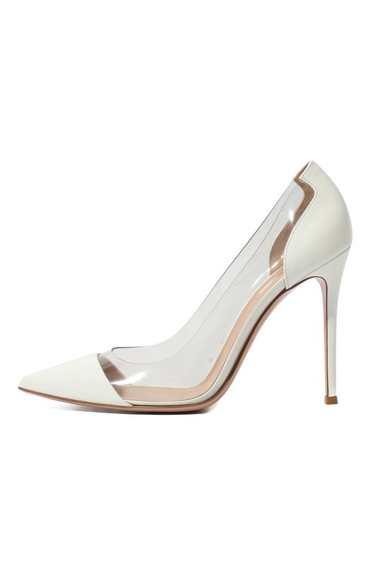 фото Комбинированные туфли plexi 105 gianvito rossi