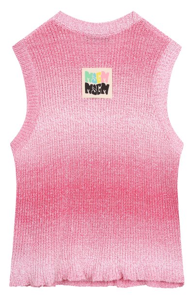 Хлопковый топ MSGM KIDS, арт. S5MSJGTA086, фото 2