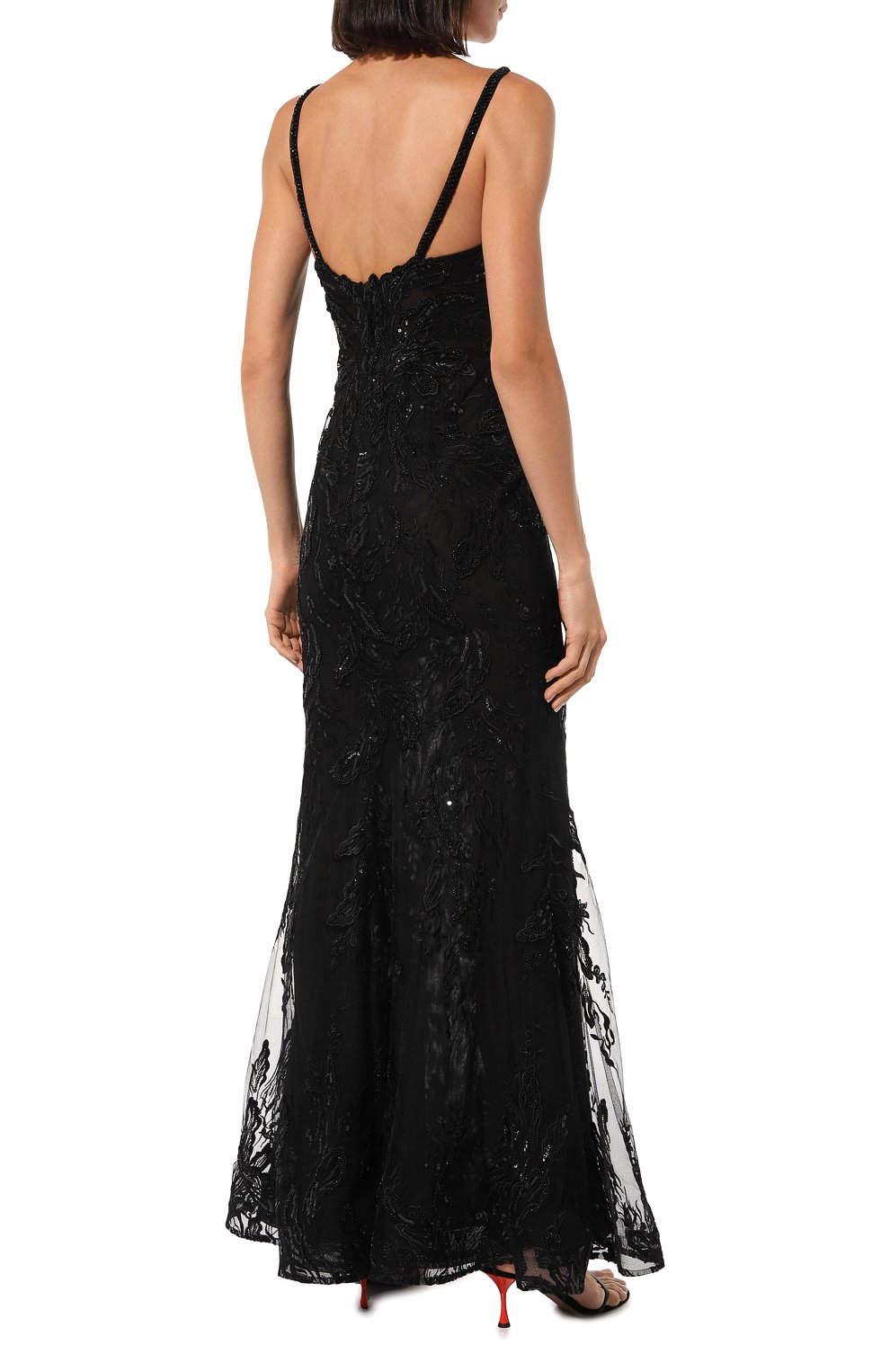 Платье SPERANZA COUTURE черного цвета по цене 388000 руб., арт. SC035, фото 4 Платье SPERANZA COUTURE, арт. SC035, фото 4