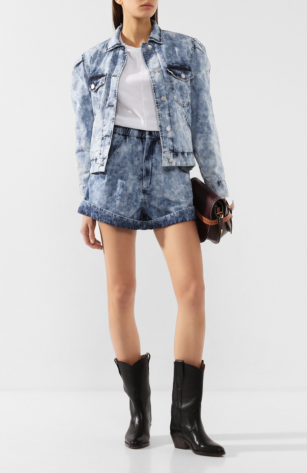 Джинсовые шорты ISABEL MARANT ETOILE, арт. SH0314-20P022E/ITEA, фото 2