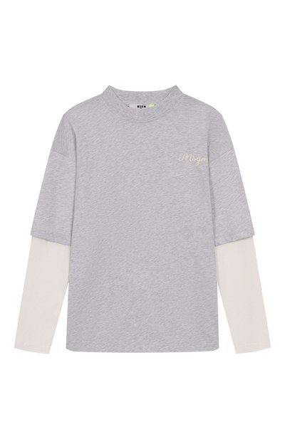 Хлопковый лонгслив MSGM KIDS, арт. F5MSJBTH257