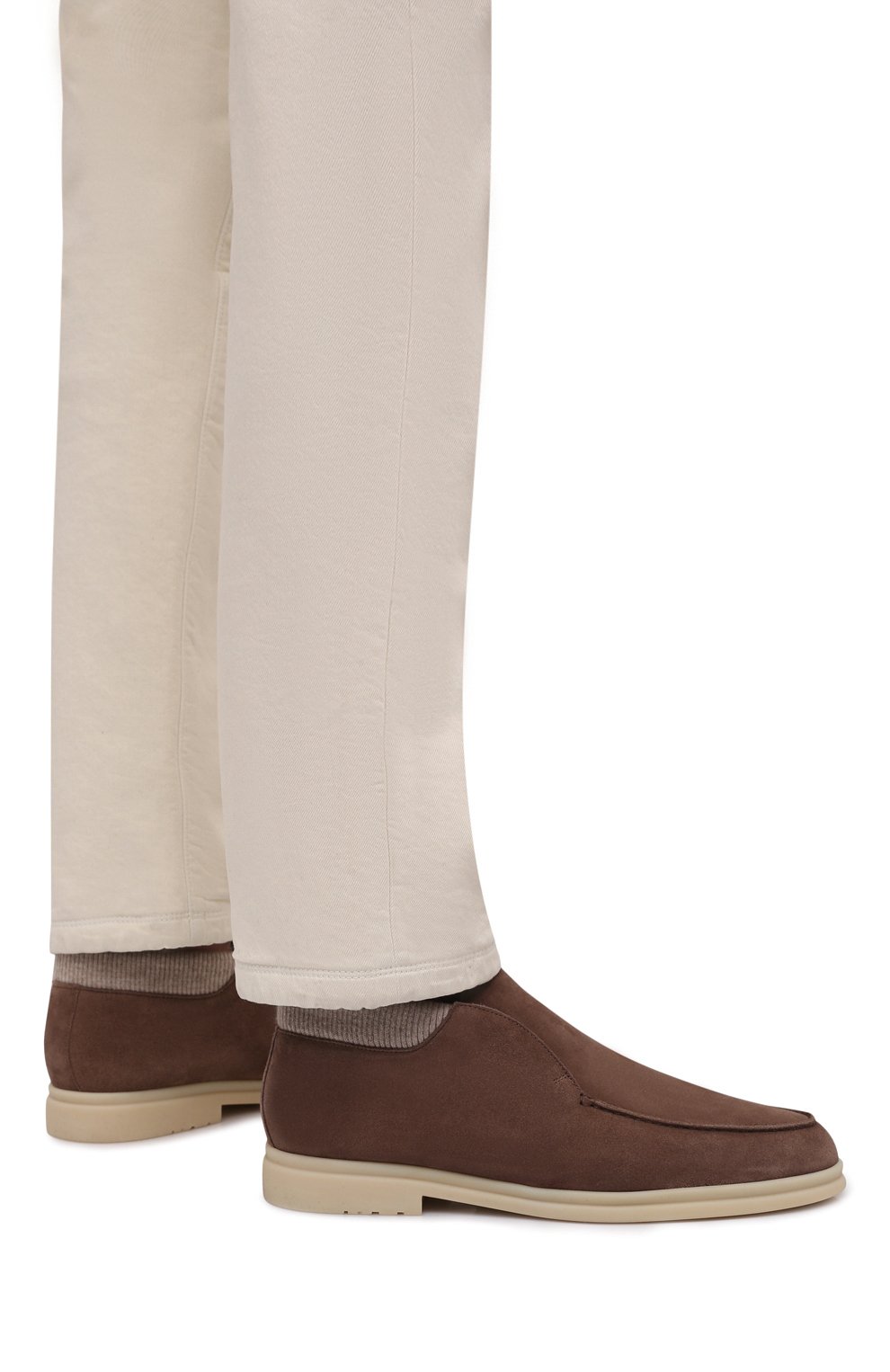 Замшевые ботинки open wintery walk LORO PIANA, арт. FAL9979, фото 3