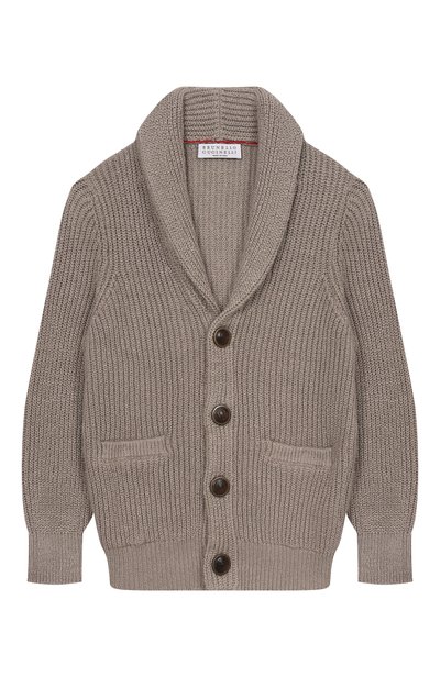 Хлопковый кардиган BRUNELLO CUCINELLI, арт. BNIM75206A