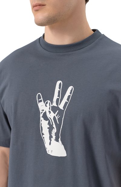 Хлопковая футболка COMME DES FUCKDOWN, арт. CFABM01601, фото 5