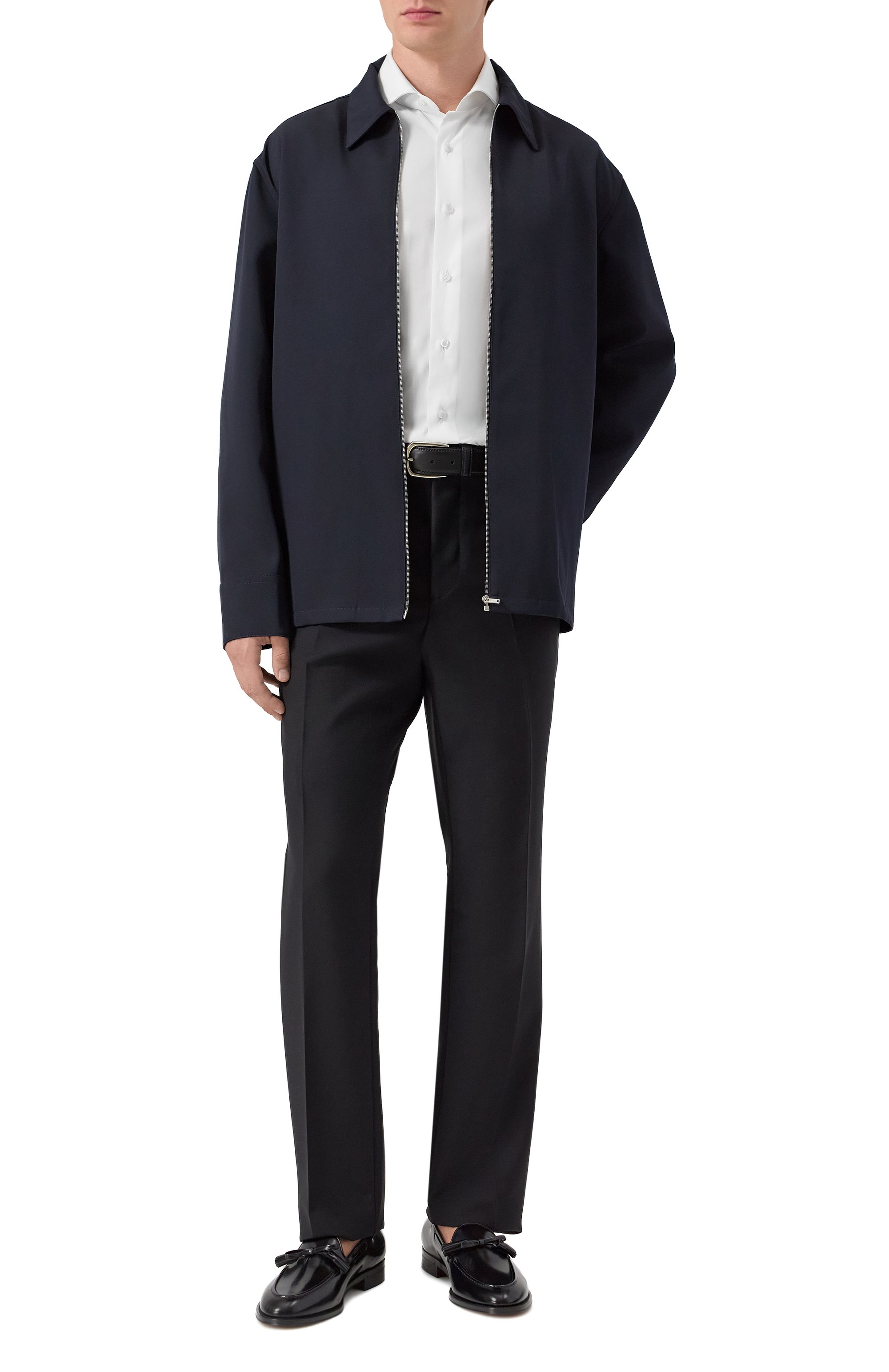 Кожаные лоферы bowshire VALENTINO, арт. 7Y2S0L07/CEE, фото 2