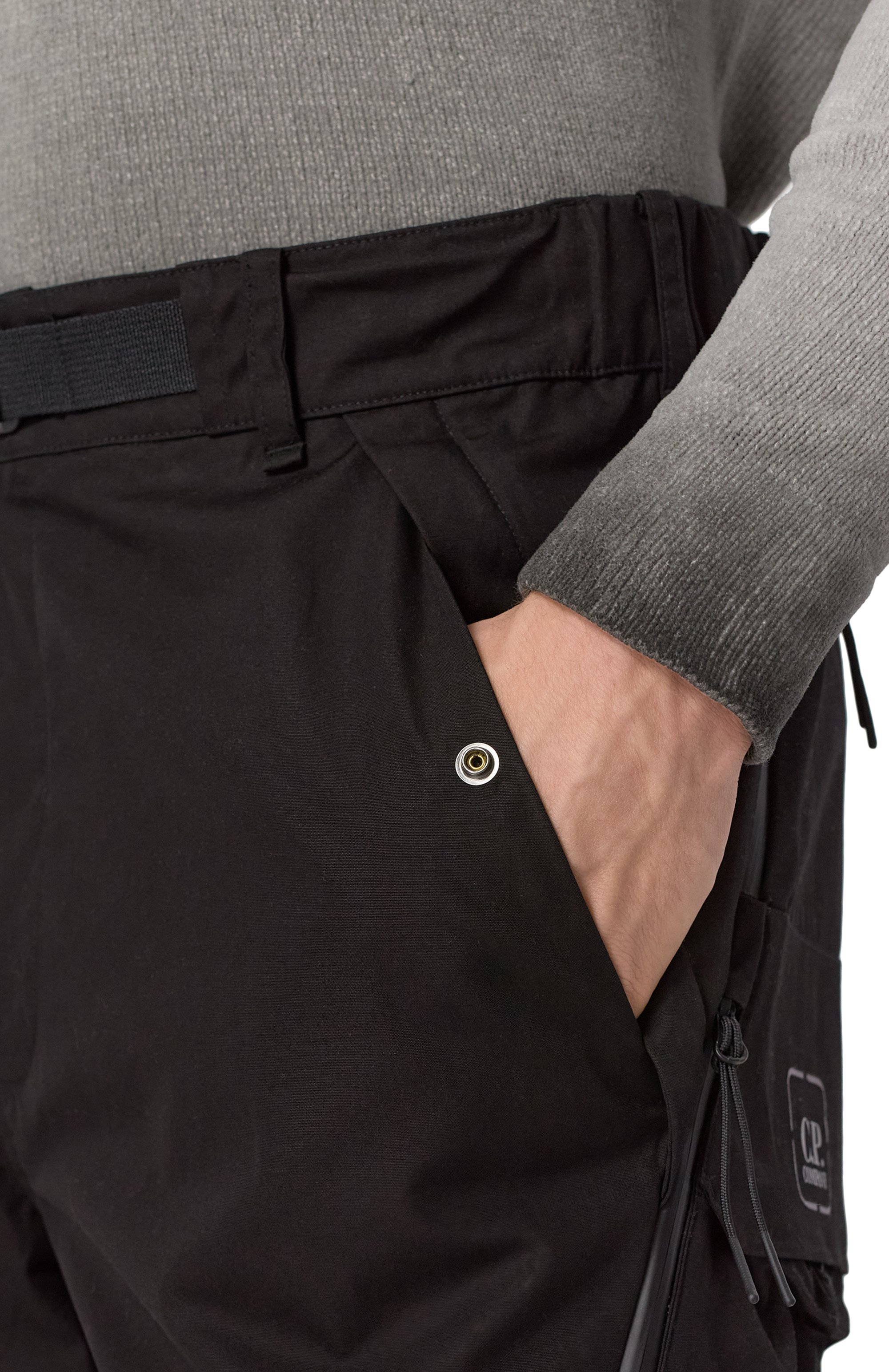 Хлопковые брюки C.P. COMPANY, арт. 18CLPA058A006450A, фото 5