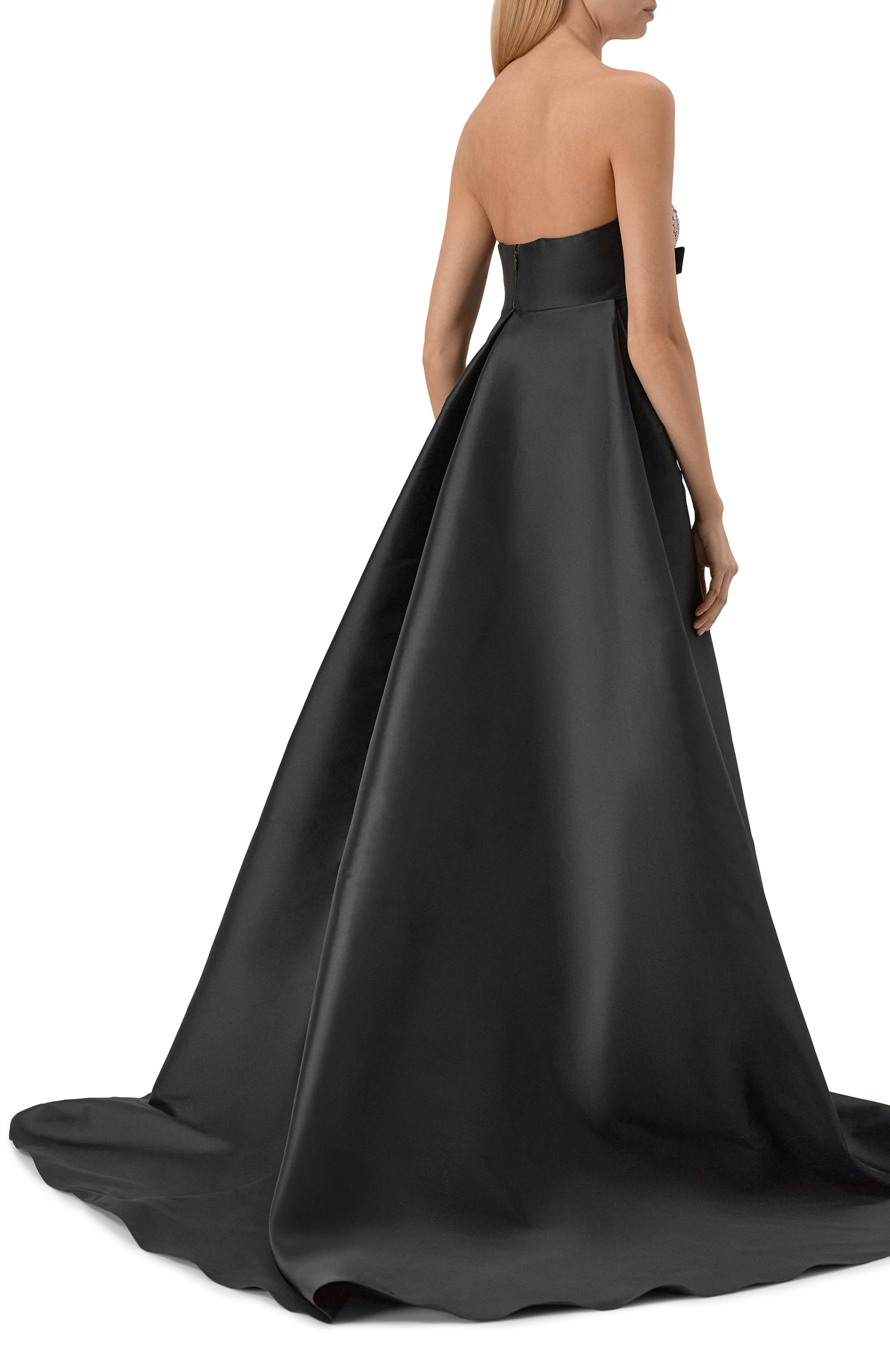 Атласное платье ZUHAIR MURAD, арт. FDR25015/MIPL007, фото 3